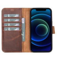 Duo Deri Cüzdan Kılıf — iPhone 13 Pro