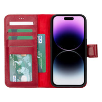 Magic Duo Deri Cüzdan Kılıf — iPhone 16 Pro Max