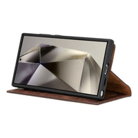 Magic Samsung Galaxy S24 Ultra Deri Cüzdanlı Kılıf