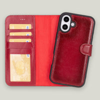 Duo Deri Cüzdan Kılıf — iPhone 16