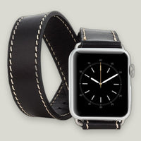 Double Deri Apple Watch Kordonu — detay 5