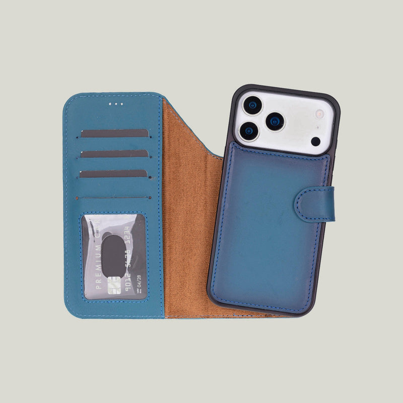 Duo Deri Cüzdan Kılıf — iPhone 17 Pro