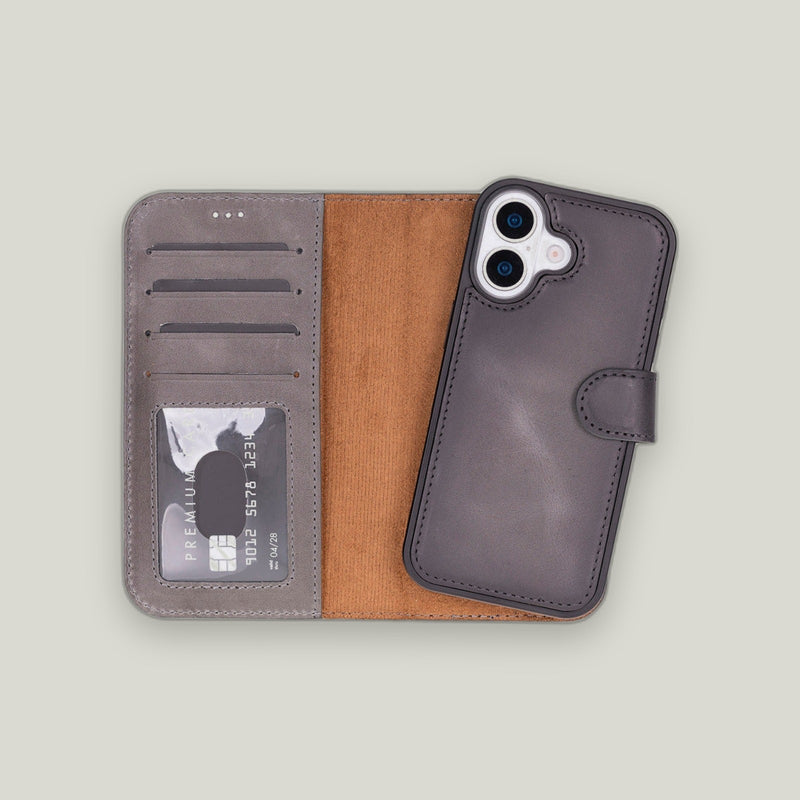 Duo Deri Cüzdan Kılıf — iPhone 17