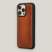 Kartlıklı Deri Kılıf — iPhone 15 Pro Max
