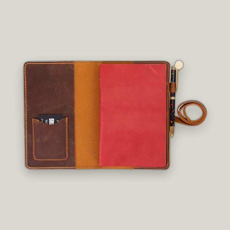 Eterna Deri Defter Kılıfı