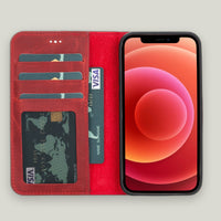Liluri Deri Cüzdan Kılıf — iPhone 12 Mini