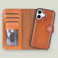 Duo Deri Cüzdan Kılıf — iPhone 17