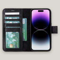 Magic Duo Deri Cüzdan Kılıf — iPhone 16 Pro Max
