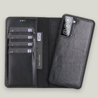 Magic Samsung Galaxy S21 Ultra Deri Cüzdanlı Kılıf