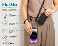 FlexGo PU Deri Telefon Çantası