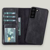 Magic Samsung Galaxy S22 Deri Cüzdanlı Kılıf