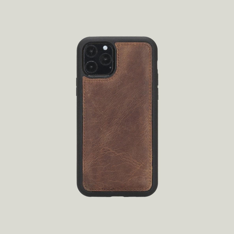 Kartlıklı Deri Kılıf — iPhone 11 Pro Max