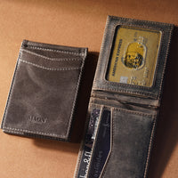 Es Para Maşalı Cüzdan - Maon Leather hakiki deri erkek cüzdanı