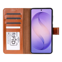 Magic Samsung Galaxy S26 Plus Deri Cüzdanlı Kılıf