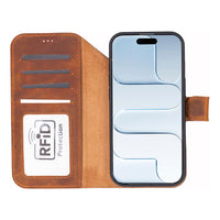 Duo Deri Cüzdan Kılıf — iPhone 17