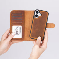 Duo Deri Cüzdan Kılıf — iPhone 17