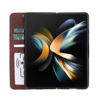 Wallet ID Samsung Galaxy Z Fold5 Deri Folio Kılıf