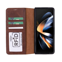 Wallet ID Samsung Galaxy Z Fold5 Deri Folio Kılıf