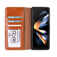 Wallet ID Samsung Galaxy Z Fold5 Deri Folio Kılıf