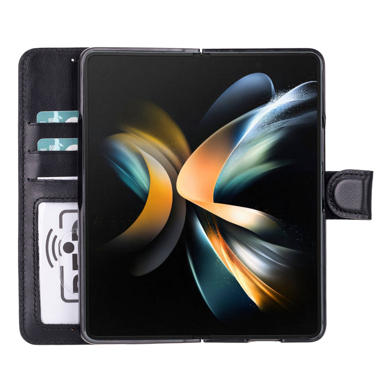 Wallet ID Samsung Galaxy Z Fold5 Deri Folio Kılıf