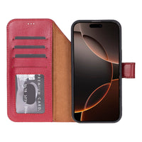 Duo Deri Cüzdan Kılıf — iPhone 17 Pro Max