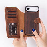 Duo Deri Cüzdan Kılıf — iPhone 17 Air