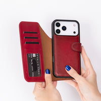 Duo Deri Cüzdan Kılıf — iPhone 17 Pro
