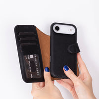 Duo Deri Cüzdan Kılıf — iPhone 17 Air