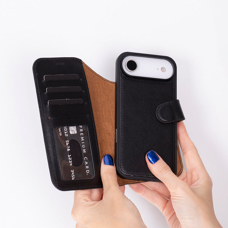 Duo Deri Cüzdan Kılıf — iPhone 17 Air
