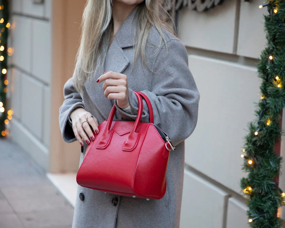 Tomris Deri Kadın Çantası Kol/Omuz