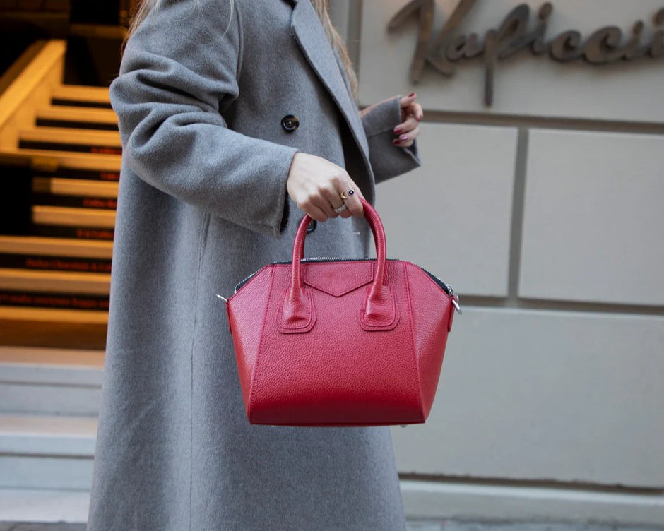 Tomris Deri Kadın Çantası Kol/Omuz