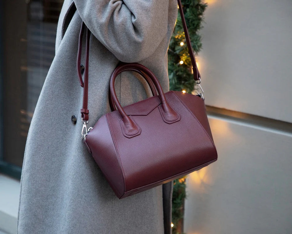 Tomris Deri Kadın Çantası Kol/Omuz