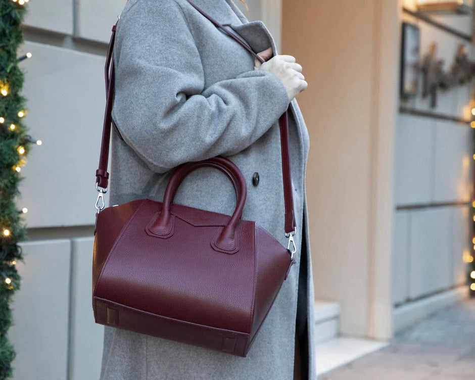 Tomris Deri Kadın Çantası Kol/Omuz