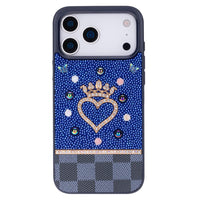 Vissel Kalp Kristal iPhone 17 Pro Max Kılıfı