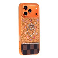 Vissel Kalp Kristal iPhone 17 Pro Max Kılıfı