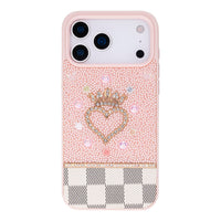 Vissel Kalp Kristal iPhone 17 Pro Max Kılıfı