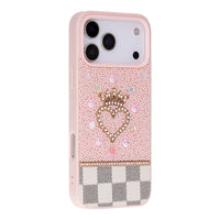 Vissel Kalp Kristal iPhone 17 Pro Max Kılıfı