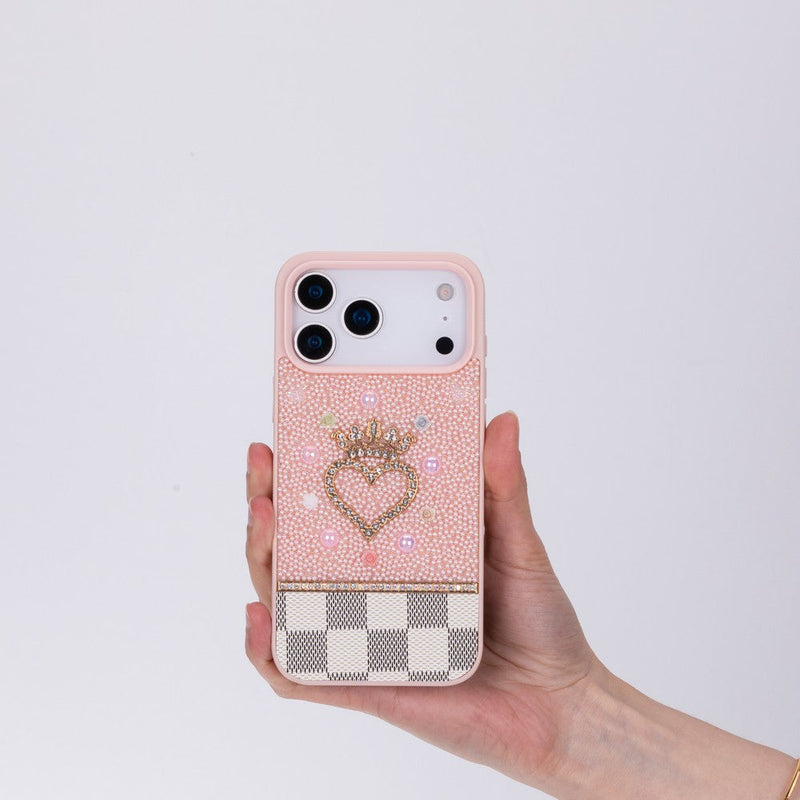 Vissel Kalp Kristal iPhone 17 Pro Kılıf