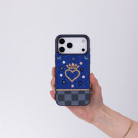 Vissel Kalp Kristal iPhone 17 Pro Max Kılıfı