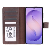 Magic Samsung Galaxy S26 Deri Cüzdanlı Kılıf