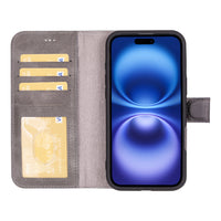 Duo Deri Cüzdan Kılıf — iPhone 16