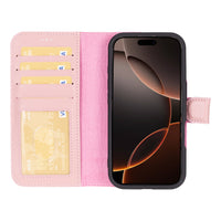 Duo Deri Cüzdan Kılıf — iPhone 16 Pro