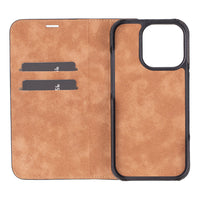 Sonat Deri Folio Kılıf — iPhone 16 Pro