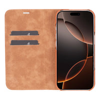 Sonat Deri Folio Kılıf — iPhone 16 Pro