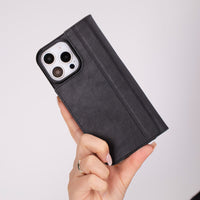 Sonat Deri Folio Kılıf — iPhone 16 Pro Max