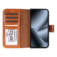 Wallet ID Google Pixel 10 Pro Fold Deri Cüzdanlı Kılıf
