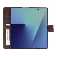 Wallet ID Samsung Galaxy Z Fold 7 Deri Folio Kılıf