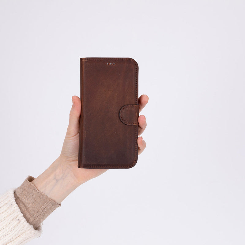 Wallet ID Google Pixel 10 Pro Fold Deri Cüzdanlı Kılıf