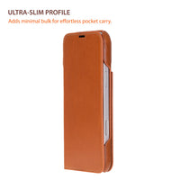 Sonat Deri Folio Kılıf — iPhone 17 Pro Max
