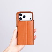 Sonat Deri Folio Kılıf — iPhone 17 Pro Max